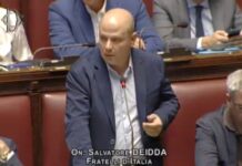 Salvatore Deidda, deputato di Fratelli d'Italia.