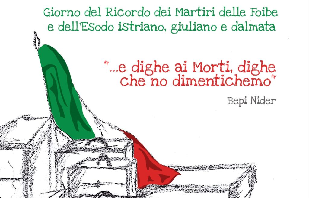Giorno del Ricordo, ANPI senza vergogna. FDI sulle barricate.