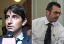 deputati di Fratelli d'Italia Giovanni Donzelli e Andrea Delmastro Delle Vedove