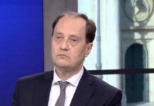Luca Ciriani, capogruppo di Fratelli d'Italia al Senato