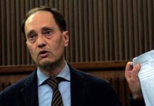 Luca Ciriani, presidente dei senatori di Fratelli d'Italia.