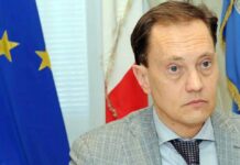 Luca Ciriani, presidente dei senatori di Fratelli d’Italia