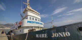 La nave Mare Jonio
