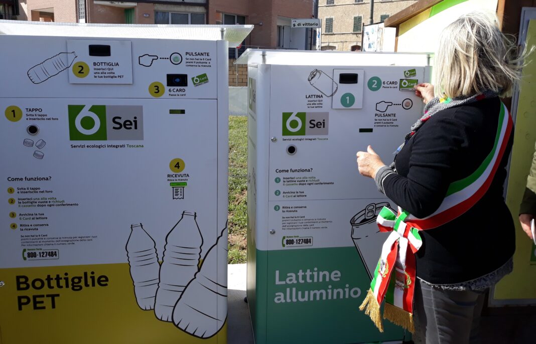 i cassonetti intelligenti di Grosseto