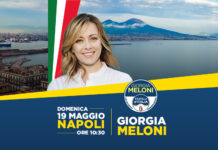 Domenica 19 maggio Fratelli d'Italia chiuderà a Napoli la campagna elettorale per le elezioni europee