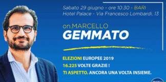 l'on. Marcello Gemmato incontrerà gli elettori di Fratelli d'Italia