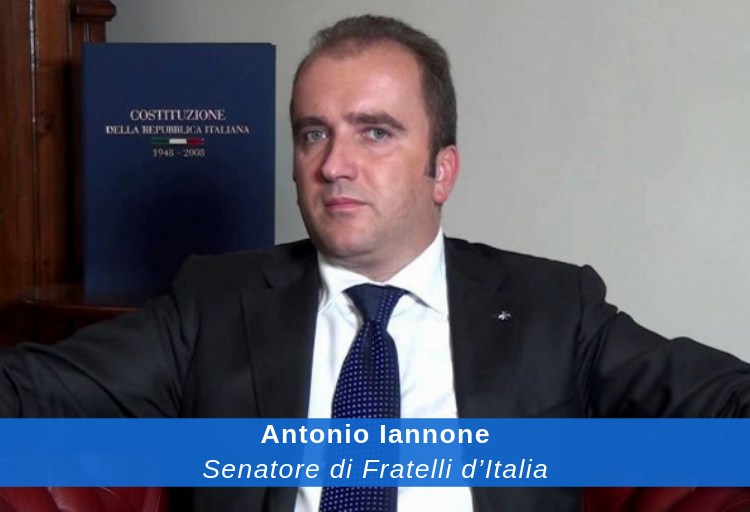 Antonio Iannone tw (1) senatore di Fratelli d'Italia, Antonio Iannone, Commissario regionale di FdI in Campania.