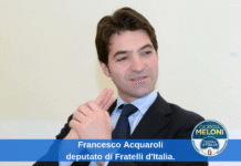Francesco Acquaroli, deputato di Fratelli d'Italia