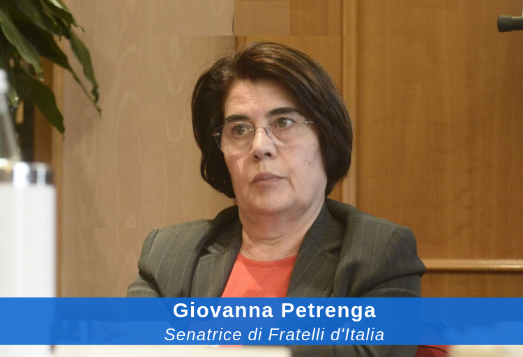 Giovanna Petrenga tw senatrice di Fratelli d'Italia, Giovanna Petrenga.