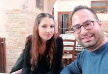 Nella foto Mattia Ventroni e Giada Dore (Fratelli d'Italia)