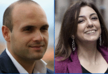 Emanuele Prisco e Augusta Montaruli, deputati di Fratelli d'Italia