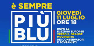 "È sempre più blu" è il titolo dell'iniziativa che Fratelli d'Italia ha organizzato per giovedì 11 luglio dalle ore 18.00 presso lo Sheraton Hotel di Aci Castello (Catania)