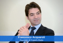 Francesco Acquaroli, deputato di Fratelli d'Italia