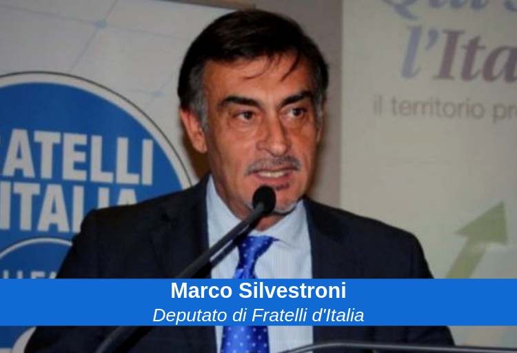 Marco Silvestroni LVdP Marco Silvestroni, deputato di Fratelli d'Italia e presidente provinciale FdI di Roma