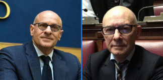 Fabio Rampelli, Vicepresidente della Camera dei Deputati, l'Onorevole Riccardo Zucconi, Deputato di Fratelli d’Italia