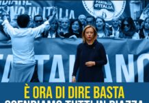 manifestazione indetta dal presidente di Fdi Giorgia Meloni che si terra' in piazza Montecitorio il giorno della votazione della fiducia