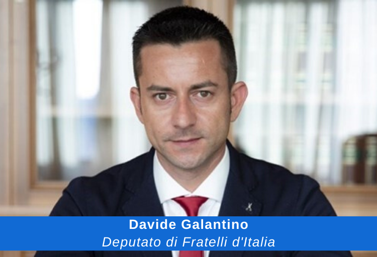 Davide Galantino LVdP Davide Galantino, deputato di Fratelli d'Italia