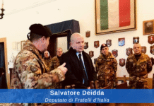 deputato di Fratelli d'Italia Salvatore Deidda, capogruppo FDI in commissione Difesa