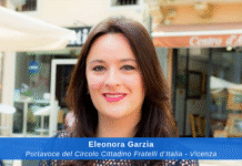 Eleonora Garzia, Portavoce del Circolo Cittadino Fratelli d’Italia Vicenza