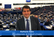 Raffaele Fitto (FdI) Co-Presidente del gruppo ECR (Conservatori europei)