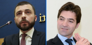 deputati di Fratelli d'Italia Walter Rizzetto e Francesco Acquaroli