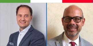 presidente del gruppo di Fratelli d'Italia al Senato, Luca Ciriani e il senatore di Fratelli d'Italia Andrea de Bertoldi, componente della Commissione d'inchiesta sul sistema bancario