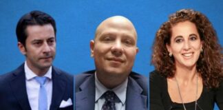 Davide Galantino, Salvatore Deidda e Wanda Ferro, deputati di Fratelli d'Italia