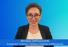 Michela Dell'Innocenti, Assessore Cultura e Turismo Comune di Massarosa e Responsabile dipartimento tutela delle vittime
