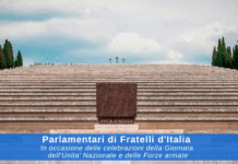 In occasione delle celebrazioni della Giornata dell'Unita' Nazionale e delle Forze armate