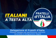 Delegazione FdI: Ribadito impegno per pacificazione contrasto terrorismo e immigrazione illegale