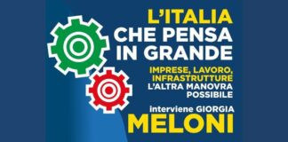 "L'Italia che pensa in grande. Imprese, lavoro, infrastrutture. L'altra manovra possibile". E' questo il titolo della manifestazione, organizzata dal gruppo parlamentare di Fratelli d'Italia al Senato