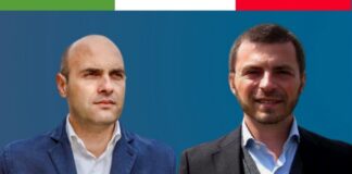 capigruppo delle commissioni Affari costituzionali e Lavoro, Emanuele Prisco e Walter Rizzetto