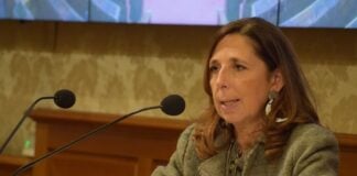Isabella Rauti, senatrice di Fratelli d'Italia e responsabile del Dipartimento Pari opportunità, famiglie e valori non negoziabili.