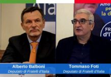 deputati di Fratelli d'Italia, Alberto Balboni e Tommaso Foti