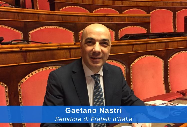 Gaetano Nastri LVdP senatore di Fratelli d'Italia, Gaetano Nastri