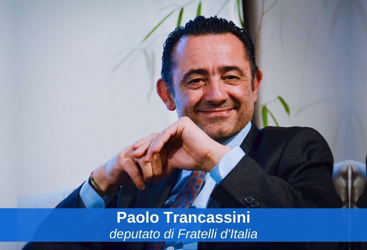 Paolo Trancassini-LVdP Paolo Trancassini, deputato di Fratelli d'Italia e capogruppo FDI in commissione Bilancio.