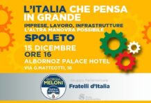 Domenica 15 dicembre, a Spoleto , incontro di Fratelli d'Italia