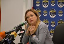 Giorgia Meloni, presidente di Fratelli d’Italia