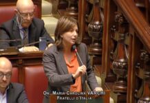 deputato e capogruppo di Fratelli d'Italia in commissione Giustizia, Carolina Varchi