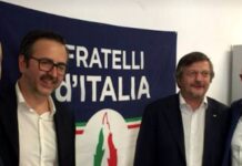 Andrea De Priamo e Fabio Sabbatani Schiuma, capigruppo di Fratelli d'Italia rispettivamente in Assemblea Capitolina e nel Municipio V