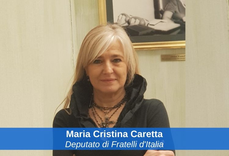 LVdP Maria Cristina Caretta Maria Cristina Caretta, deputata di Fratelli d'Italia
