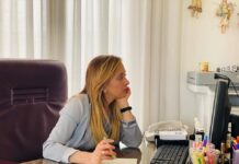 Giorgia Meloni, presidente di Fratelli d’Italia
