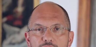 Guido Castelli, senatore di Fratelli d'Italia.