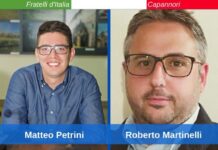 Matteo Petrini e Roberto Martinelli, Fratelli d'Italia Capannori