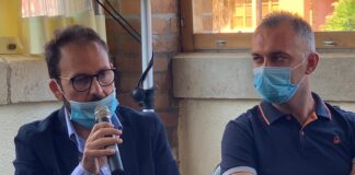 Candidato a Sindaco di Ribera, Matteo Ruvolo, insieme a Fabio La Felice