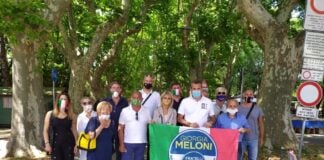 Incontro sulla sicurezza a Viareggio, Fratelli d'Italia