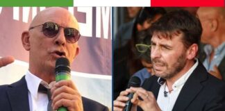 L'On. Riccardo Zucconi e il Capogruppo e Coordinatore Comunale di Fratelli d'Italia Livorno, Andrea Romiti