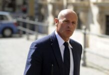 vicepresidente della Camera Fabio Rampelli di Fratelli