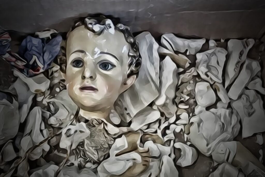 Statua di Gesù bambino in frantumi. Chiesa chiude dopo ripetuti attacchi vandalici.