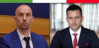 deputati di Fratelli d'Italia Ciro Maschio e Davide Galantino
